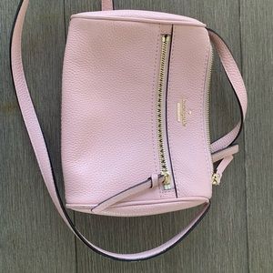 Baby pink gently used Crossbody bag